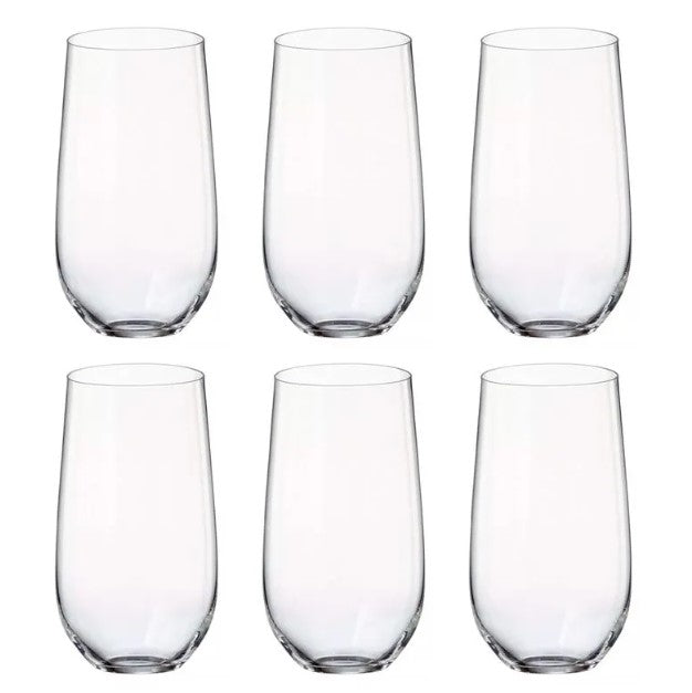Jogo 6 Copos Jazz Full-Fit em Cristal 460ml