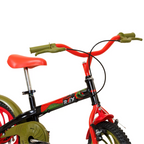 Bicicleta Caloi Aro 16 Power Rex Preto