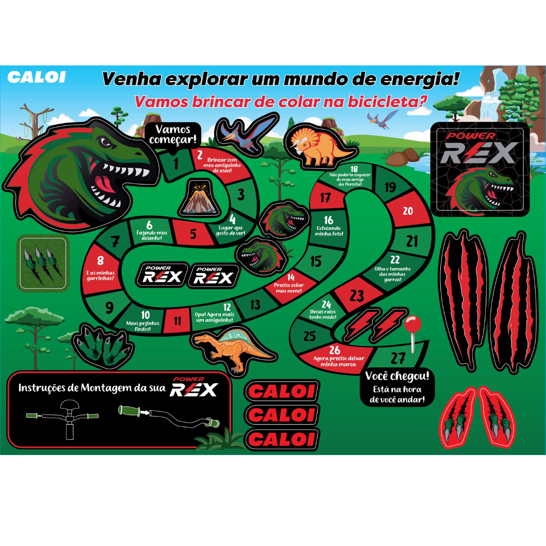 Bicicleta Caloi Aro 16 Power Rex Preto