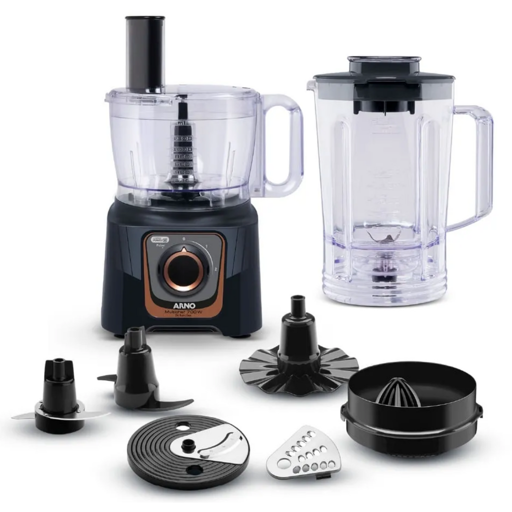 MultiProcessador Arno MultiChef 24 Funções MP72 1000W Preto 220V