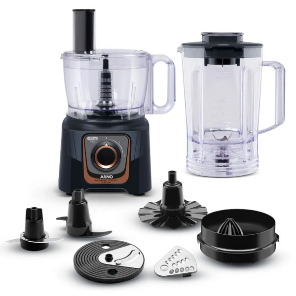 MultiProcessador Arno MultiChef 24 Funções MP72 1000W Preto 220V