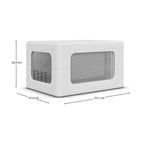 Micro-ondas Brastemp 23L com Multi Preparos BMS23AR Inox 220V
