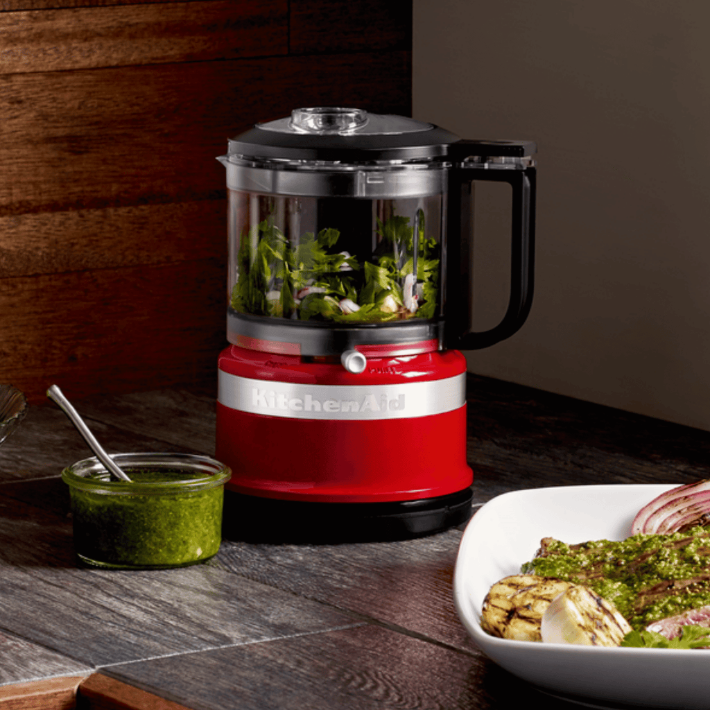 Mini Processador de Alimentos KitchenAid KJA03BV Vermelho 220V
