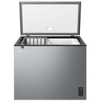 Freezer Horizontal Midea 234L MDRC321FFA Inverter Iluminação em LED Prata Bivolt