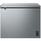 Freezer Horizontal Midea 234L MDRC321FFA Inverter Iluminação em LED Prata Bivolt