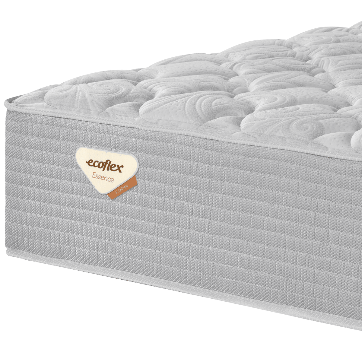 Colchão Privilege Queen Ecoflex Molas Ensacadas Wide 158x198x35cm Prata