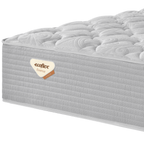 Colchão Privilege Queen Ecoflex Molas Ensacadas Wide 158x198x35cm Prata