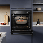 Forno de Embutir Elétrico Electrolux 80L OE8EH Efficient Com Convecção PerfectCook 360 e Grill Preto 220V