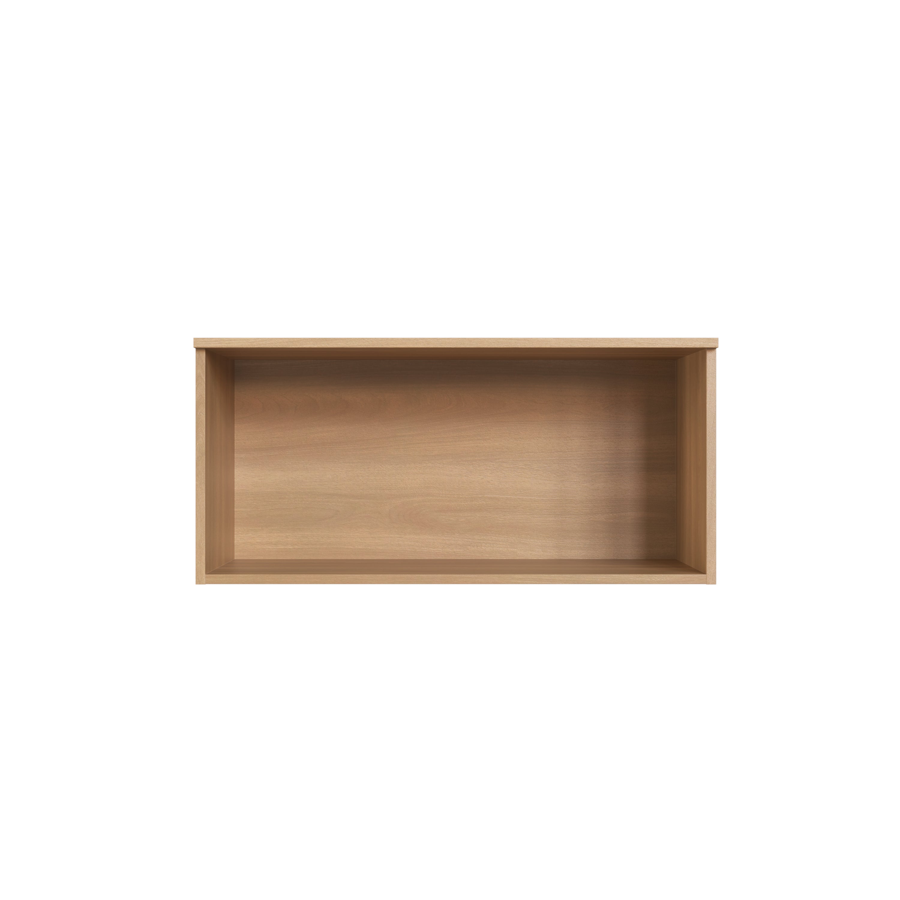 Armário Aéreo de Cozinha Isabelle Delmarco 80cm Porta Basculante Freijó e Arenas