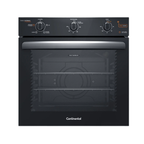 Kit Forno Elétrico de Embutir 80 Litros Continental OC8EM + Micro-ondas de Embutir 34 Litros ME3EP Preto 220V