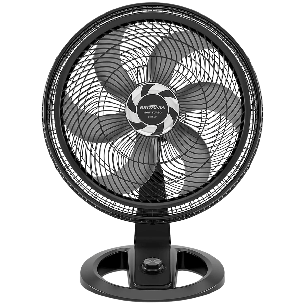Ventilador de Mesa/Parede Britânia Maxx Force BVT500 176W Preto 220V