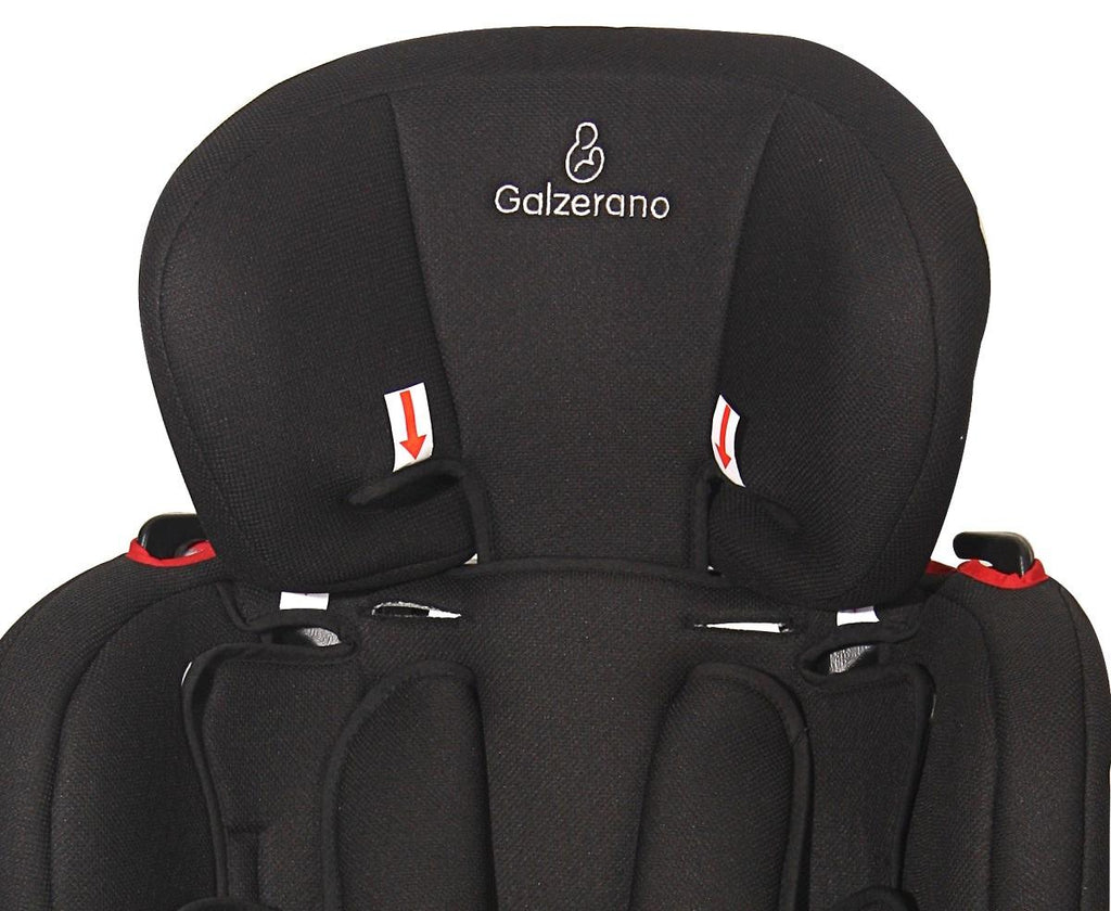 Cadeira Dorano II Galzerano Para Automóvel 8015PT Preto