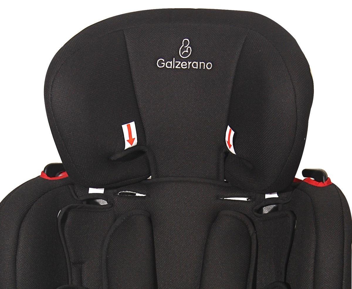 Cadeira Dorano II Galzerano Para Automóvel 8015PT Preto