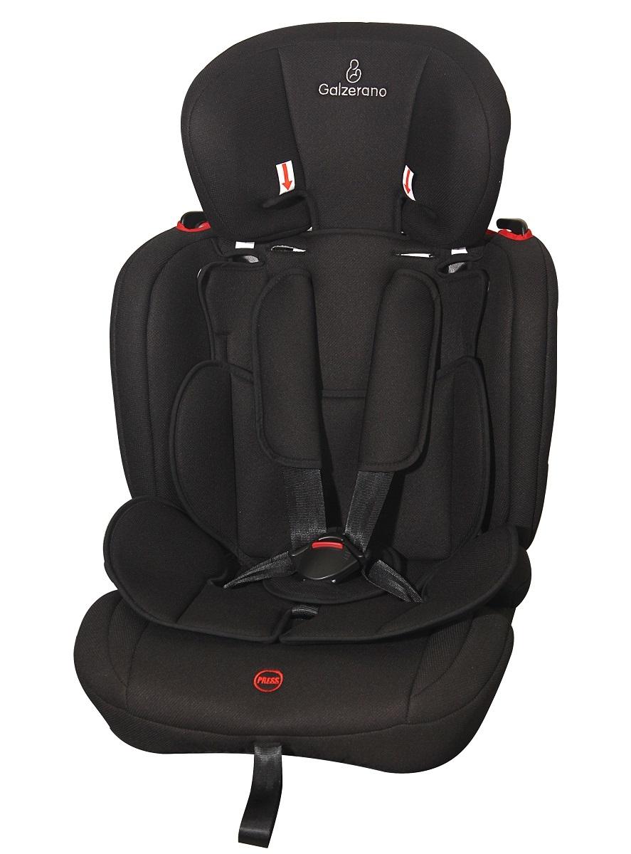 Cadeira Dorano II Galzerano Para Automóvel 8015PT Preto