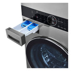 Lavadora e Secadora 17kg LG Torre WashTower AI DD Smart Inox 220V