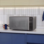 Micro-ondas Electrolux 34L Efficient ME34S Função Descongelamento Assistido Cinza Espelhado 220V