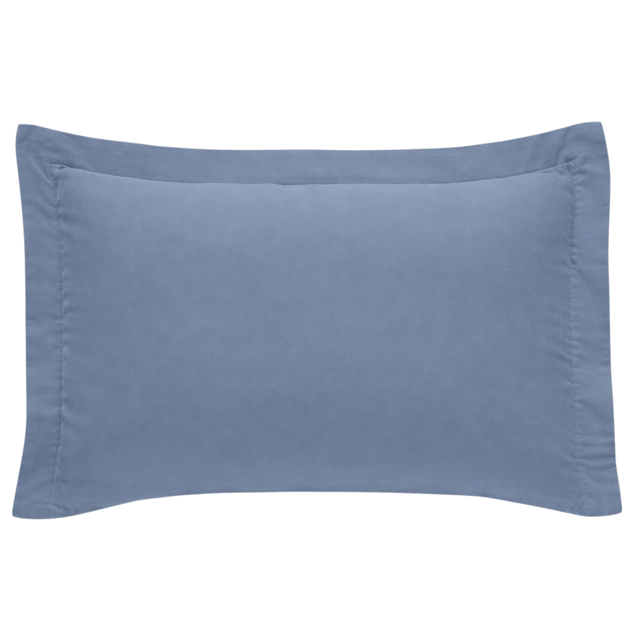 Fronha Hedrons Toque de Algodão 50x70cm Azul Stone