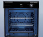 Forno de Embutir a Gás Brastemp 78L BOA84AE com Grill Timer Touch Preto 220V