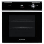 Forno de Embutir a Gás Brastemp 78L BOA84AE com Grill Timer Touch Preto 220V
