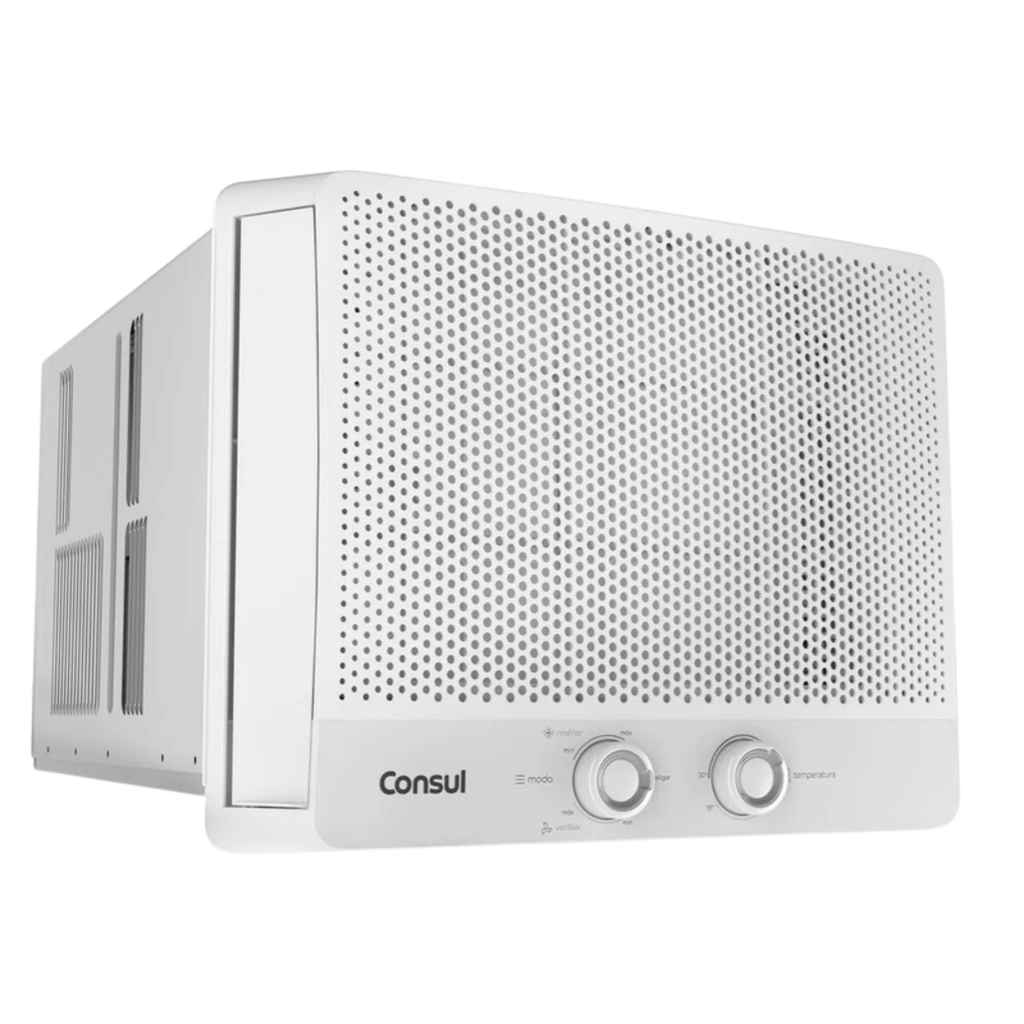 Ar-Condicionado Janela Consul 10000 BTUs Frio CCB10GB Branco 220V