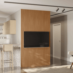 Painel Modular Ripado Linea 141cm Nature