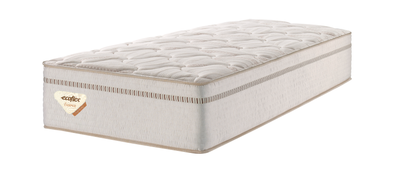 Colchão High Spring Solteiro Ecoflex 88x188x33cm Molas Superlastic Bege