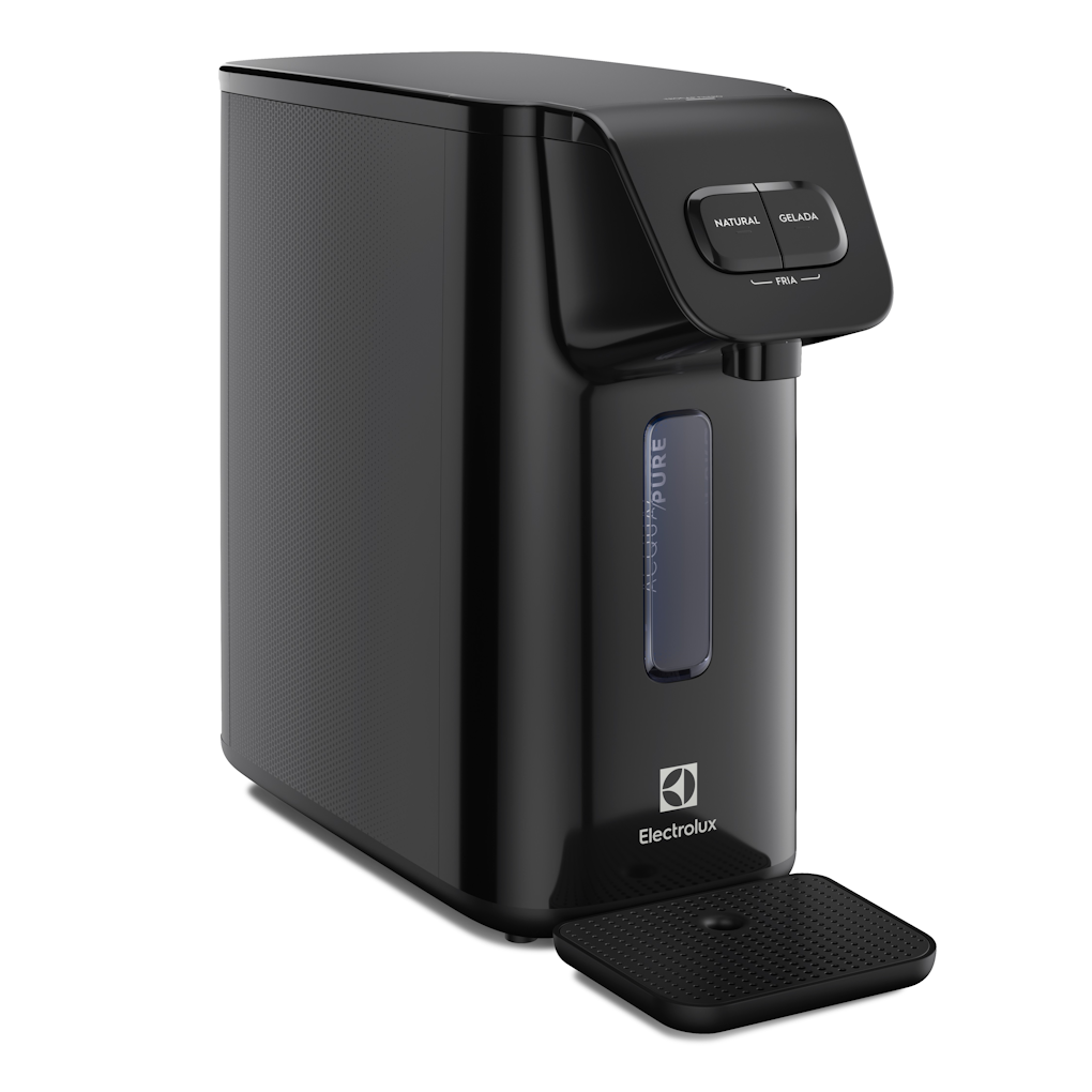 Purificador de Água Electrolux PE15P Efficiente com Filtro de Carvão Ativado Preto Bivolt