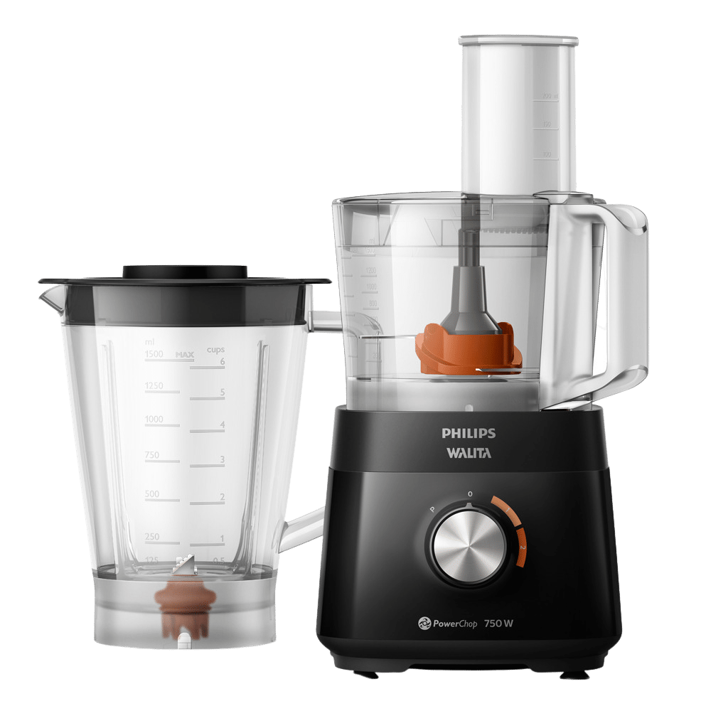 Processador Philips Walita PowerChop RI7302/90 750W Preto 220V