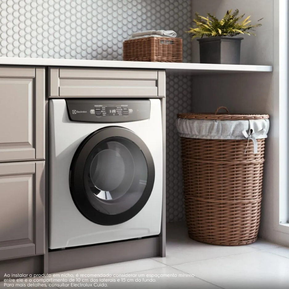 Secadora de Parede e Piso Electrolux 11Kg cor Branca Premium Care com Timer Control (SVB11) 110V