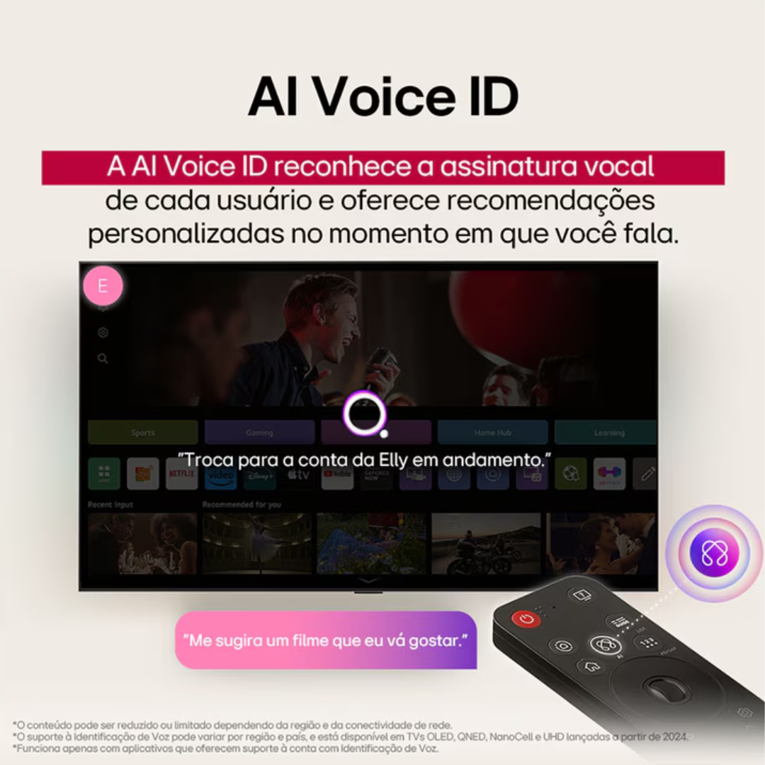 Smart TV LED 86" 4K LG 86UA8550 UHD WeBos Bivolt