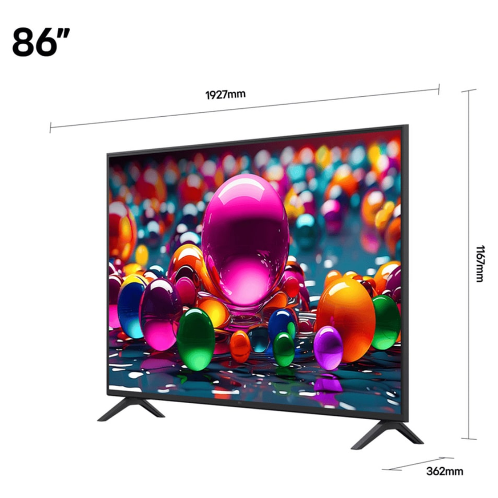 Smart TV LED 86" 4K LG 86UA8550 UHD WeBos Bivolt