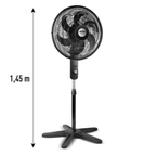 Ventilador de Coluna Arno 40cm VE2C Essential Preto 220V