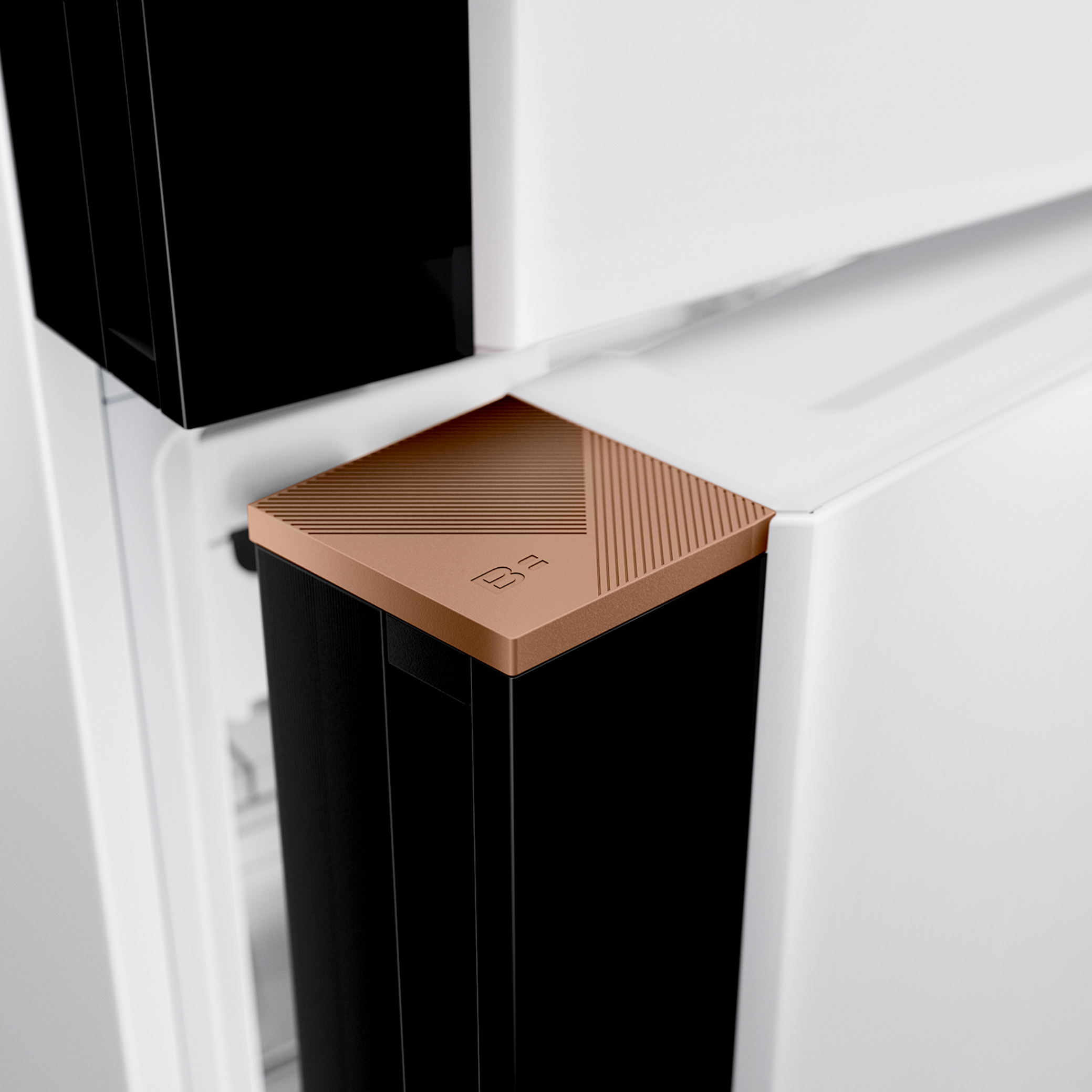 Refrigerador Brastemp 500L BRE66AB Duplex Inverse Inteligente B= Smart Branco Bivolt