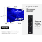 Smart TV LED 98" 4K Samsung Super Big 98DU9000 UHD Crystal Bivolt