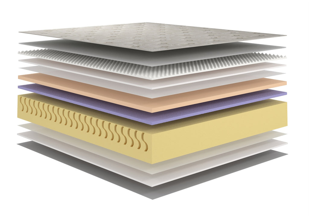 Colchão Espuma Maze Ecoflex Casal 138x188x31cm Boucle Bege