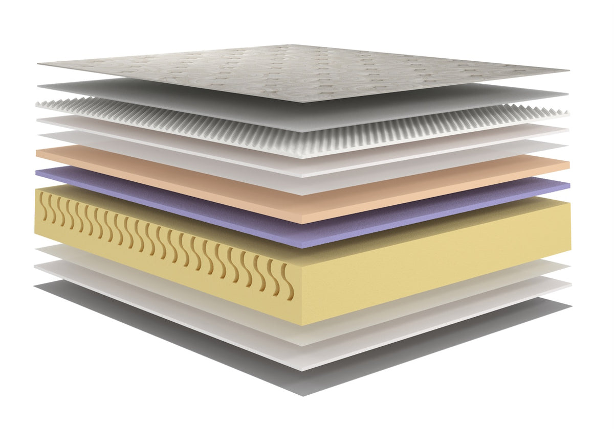 Colchão Espuma Maze Ecoflex Casal 138x188x31cm Boucle Bege