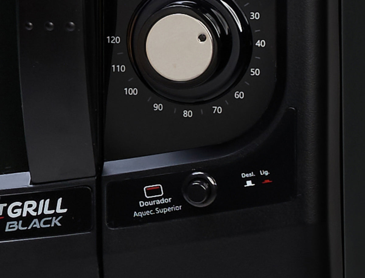 Forno Elétrico de Bancada Fischer 44L Gourmet com Grill Preto 220V