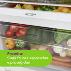 Refrigerador Consul 451L CRM56 Duplex Espaço Flex Cor Inox 220V