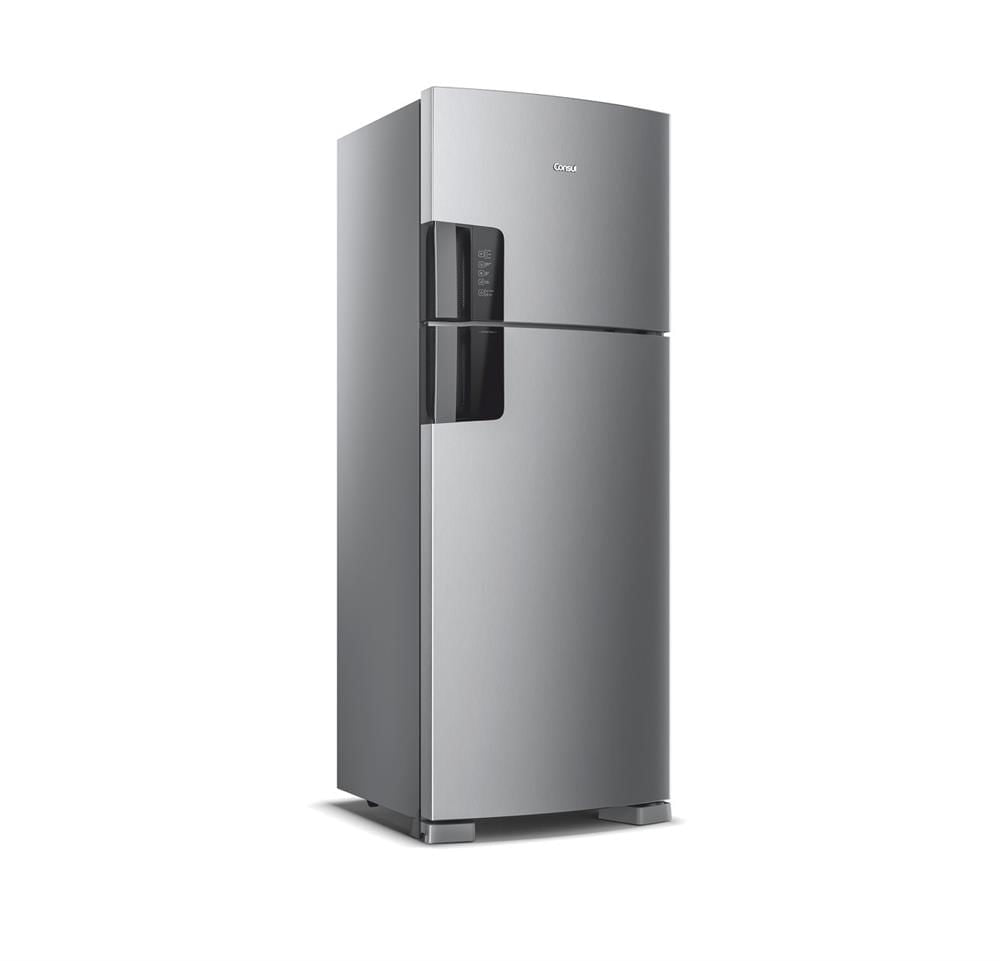 Refrigerador Consul 451L CRM56 Duplex Espaço Flex Cor Inox 220V