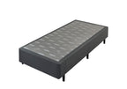 Base Para Colchão Solteiro Ecoflex 88x188x25cm Chumbo