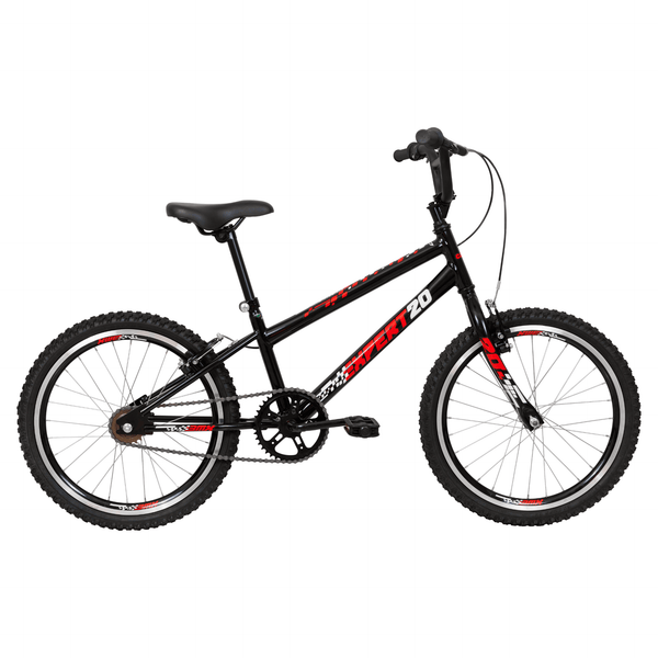 Bicicleta Caloi Expert Aro 20 V-Brake Preto