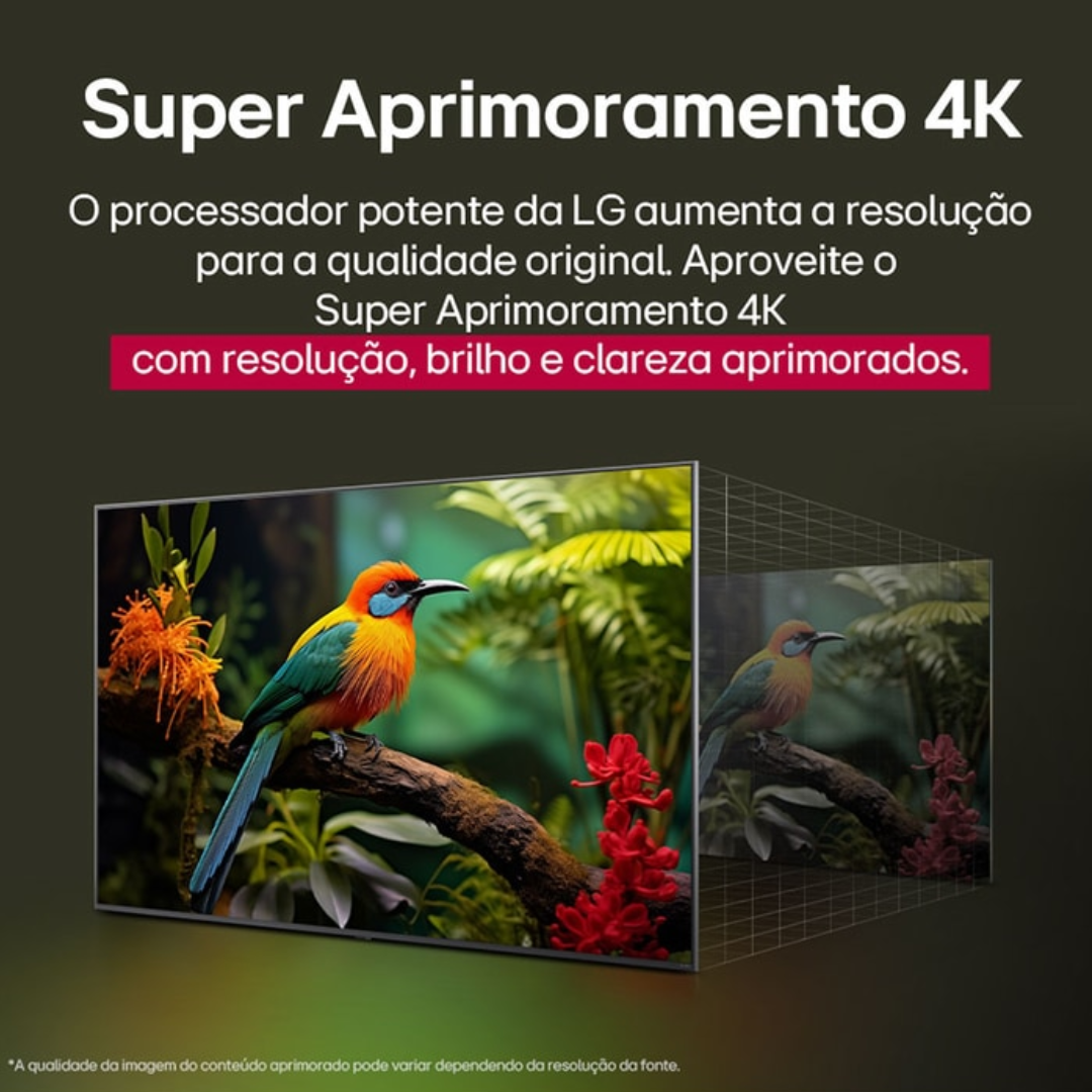 Smart TV LED 75" 4K LG 75UA8550 UHD WeBos Bivolt