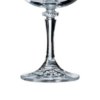 Jogo de 6 Taças de Cristal para Champanhe Coupe Branta 180ml