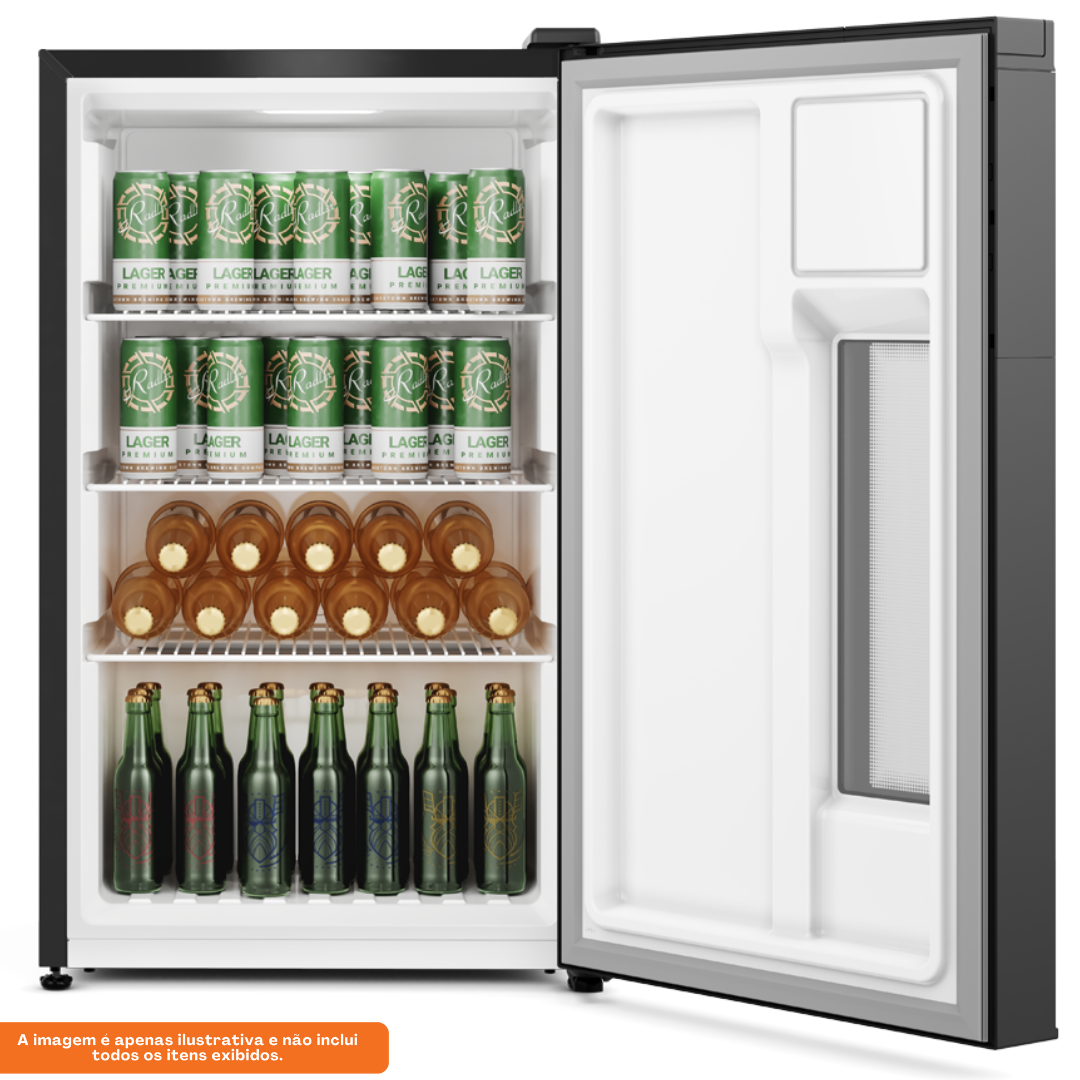 Cervejeira Electrolux 100L EB100 Home Bar Preto 220V