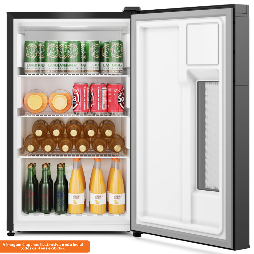 Cervejeira Electrolux 100L EB100 Home Bar Preto 220V