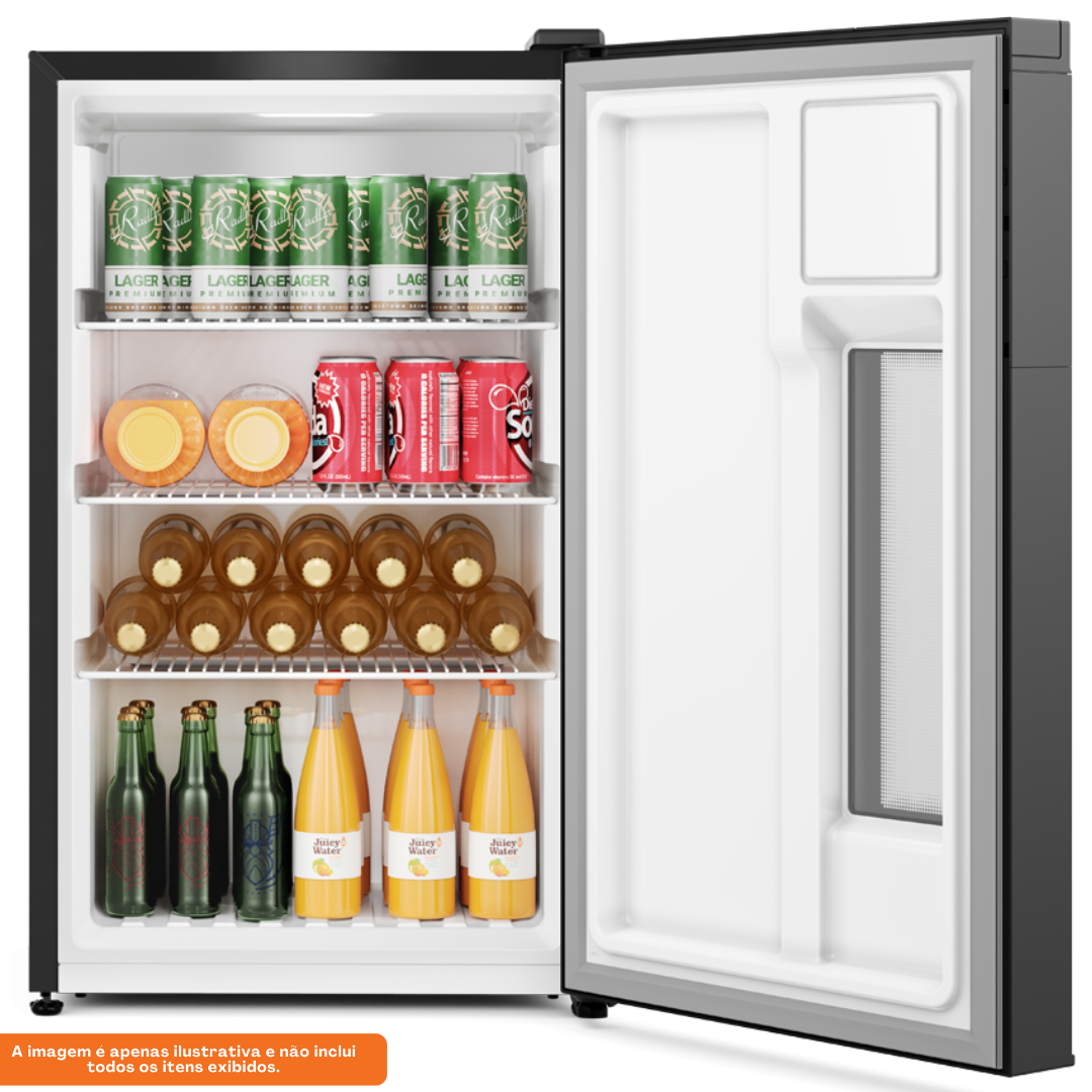 Cervejeira Electrolux 100L EB100 Home Bar Preto 220V