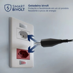 Refrigerador Electrolux 624L Side by Side AutoSense Inverter Bivolt Inox Bivolt