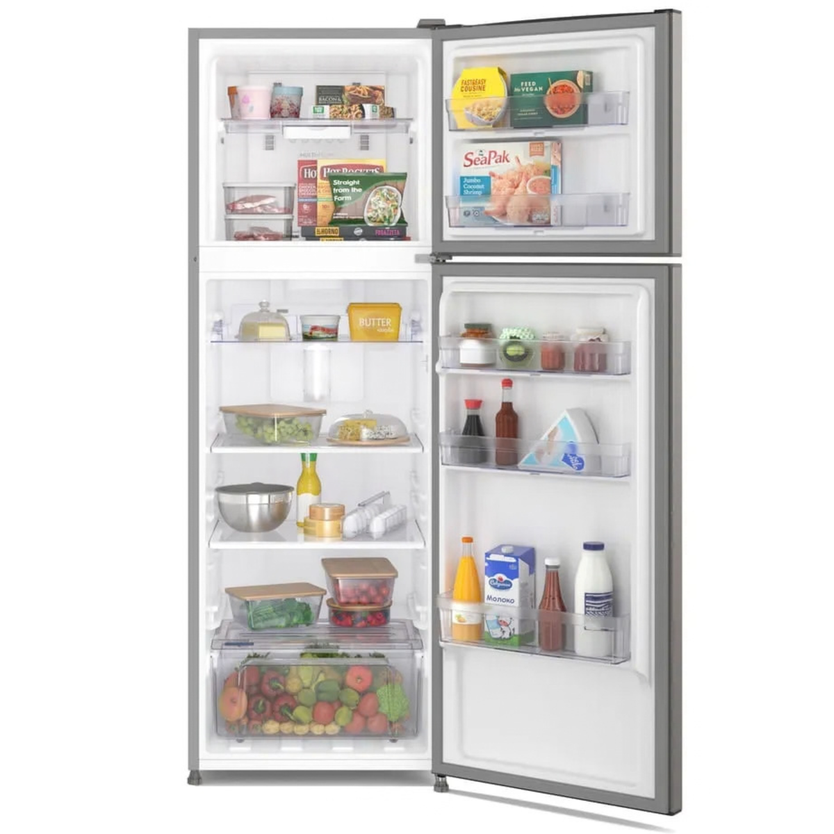 Refrigerador Electrolux 380L AutoSense Inverter Duplex Inox 220V