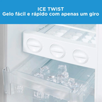 Refrigerador Midea 511L Side By Side Inverter Smart Inox 220V