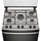 Fogão 5 Bocas Electrolux Efficient FE5IW Piso Mesa de Inox PerfectCook e VaporBake Branco Bivolt